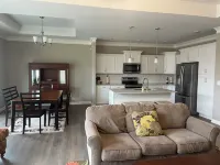 4-bedroom house in peaceful New Albany with AC, fitness room, WiFi