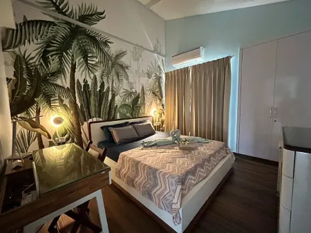 BlueCouch- 1BHK w/pool & Sunset View Nr Vagator Отели в г. Сиолим