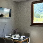 A studio apartment at a secluded area by the river, surrounded by mountains. Hôtels à : Kazbegi