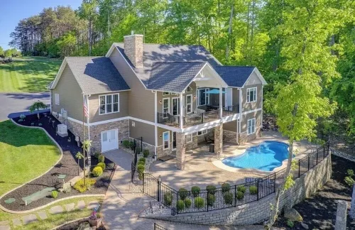 BEST location on Smith Mtn lake! Waterfront home w POOL & Dock in no wake zone. Hotels in Westlake Corner