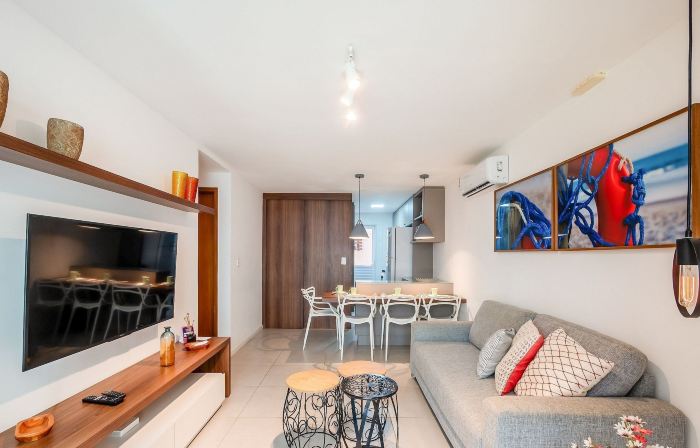 Porto Smeralda Guarajuba Apt w/ Balcony - Psmc003