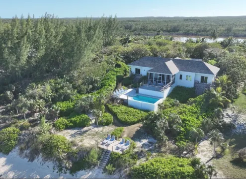 蔚藍三居室度假屋