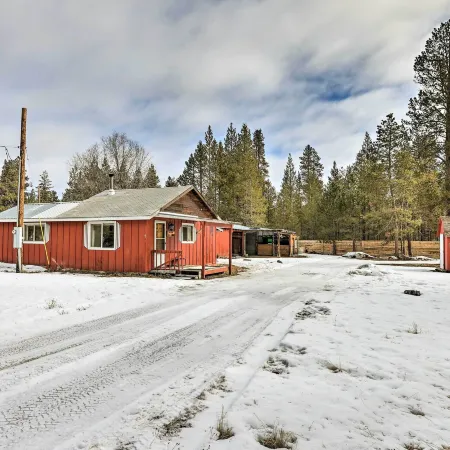Private la Pine Cabin Rental 30 Mi to Bend!