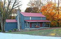 Rustic Retreat, a pre Civil War log cabin.