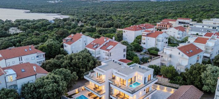 Villa Dantela Hotéis em Novalja