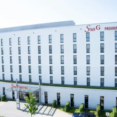 Star G Hotel Premium München Domagkstrasse Hotel dekat Stasiun Bawah Tanah Fröttmaning