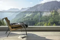 Tschuggen Grand Hotel - the Leading Hotels of the World - vue sur la montagne