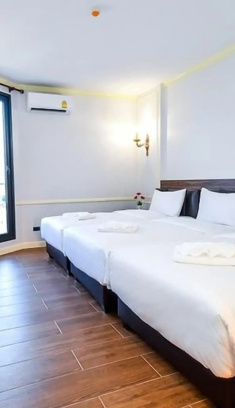 ห้องแฟมิลี่สำหรับสามท่านพร้อมวิวเมือง