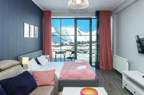 Mountain View Apt in New Gudauri – Wehost - Apartments