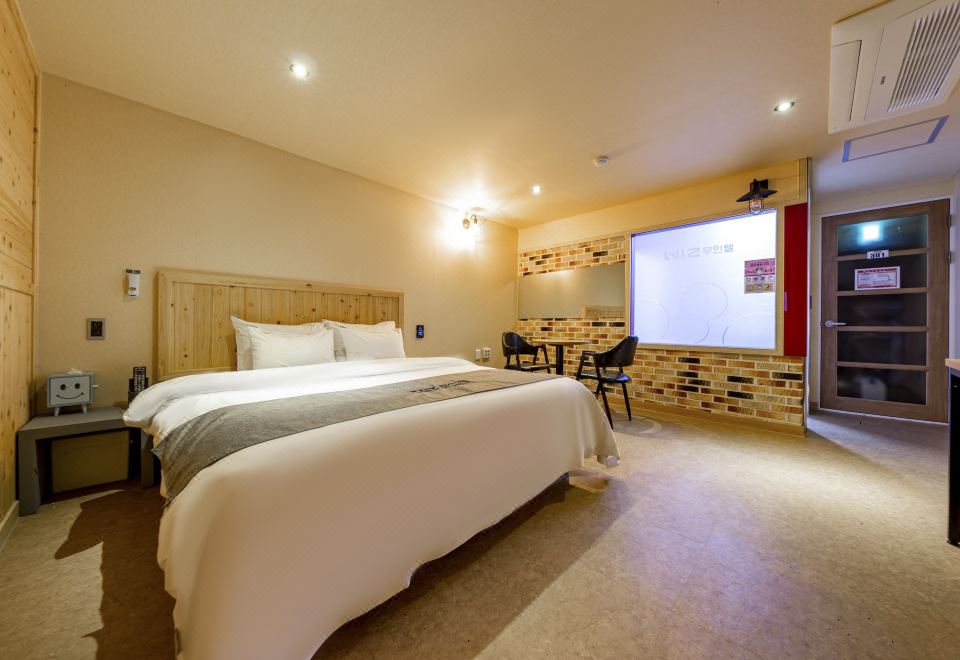 호텔 외관 야경