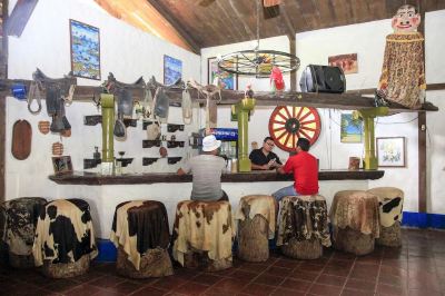 Front Desk Villa Lapas Jungle Village Photo