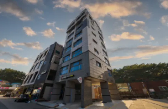 束草Deungdae Beach Residence飯店 束草燈塔觀景台附近的飯店