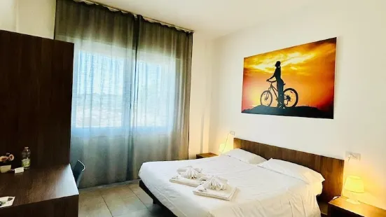 床與腳踏車飯店