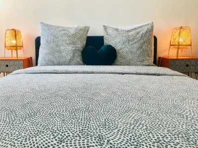 1 Séjour/Cuisine, 1 Chambre et 1 salle de bain privée