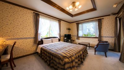 標準ダブルルーム露天風呂付き-禁煙 ボンマリアージュ　花の森 クラリスの写真