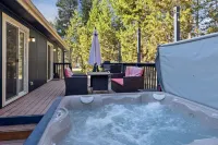 Peaceful chalet with hot tub and fire pit