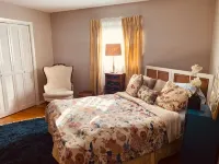 Indigo Blue modern open vibe on tree lined street