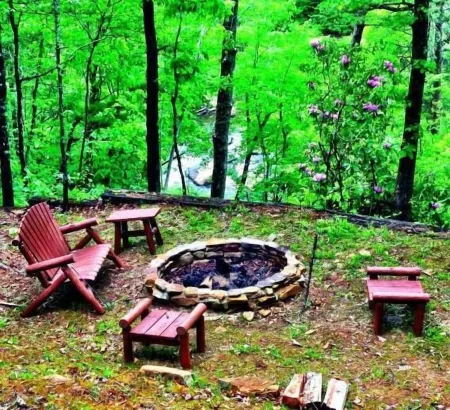 1800's Original Cozy Romantic Cabin For 2 Or The Family