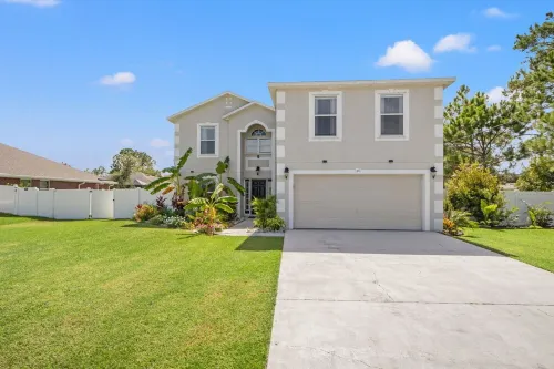 Spotless Villa! Pool Firepit-15 min to beach! Huge family Home Hotels in Flagler County