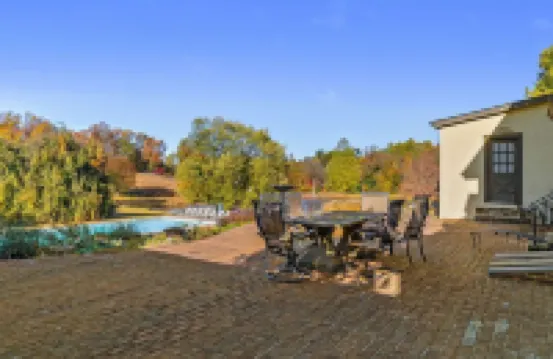 Idyllic 50 Acre Retreat w/ Pool, Tennis, Fishing; Built for XL Groups to Escape!