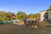 Idyllic 50 Acre Retreat w/ Pool, Tennis, Fishing; Built for XL Groups to Escape!