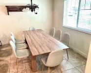 Spacious fully loaded 4-bedroom townhome sleeps 12 freeway access next to BYU Hotels near Springville City Skate Park