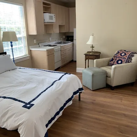 Apartment center center