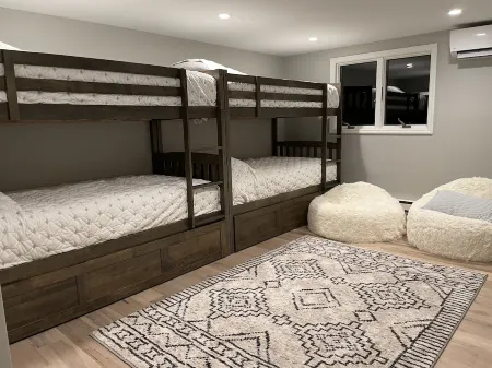 Camelback walk out onto the slopes