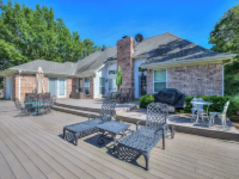 Shoreline Lakefront Home with Boat Slip, Fire Pit and Golf Cart