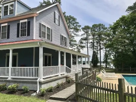 Chesapeake Waterfront- 7bd/5ba, Beach, Pool, Pets, Dock