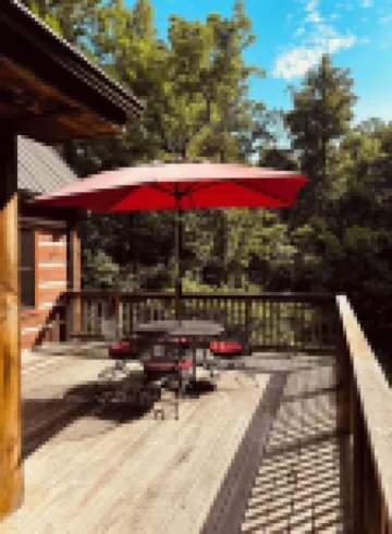 Yadkin River Lodge-cozy stay on the bluffs overlooking the Yadkin River.