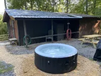 Quiet comfortable  mountain rest cabin getaway- with Fast 500 mbps wifi