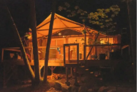 Rapids Luxury Canvas on Deer Lake