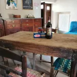 Hibiscus of Gautier, suggestive small house with private garden in a medieval village