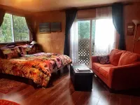 Private studio apartment one mile from downtown.