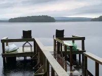 Lake house with spectacular view