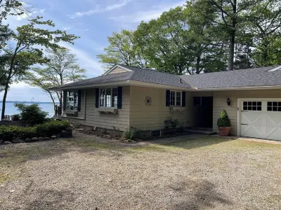 Beautiful home on the shores of East Grand Traverse Bay, Michigan.