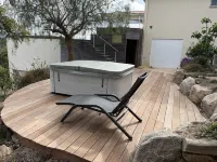 10mn beach, Standing Villa, top sea view, fiber internet, heated pool, jacuzzi - Villas