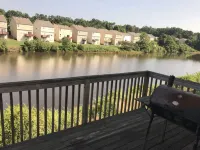 Sunny home overlooking pond. Monthly stays welcome!