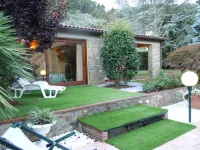 House with large veranda, garden and swimming pool