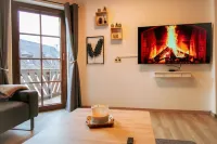 Whirlpool, sauna, box-spring beds, Netflix, balcony, garden & barbecue - 6 persons