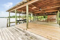 Cozy, French Cottage with Fishing Pier and Sunset View on Dog River