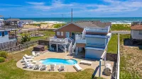 Pet Friendly, Ocean Views, Pool & Hot Tub! - 프라이빗 풀