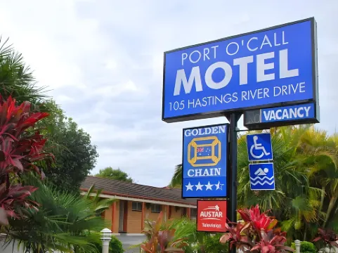 歐卡爾港金鍊花汽車旅館