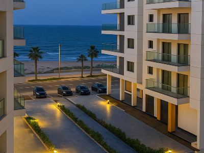 Luxurious Chalet with Ocean Views in Porto Said Resort