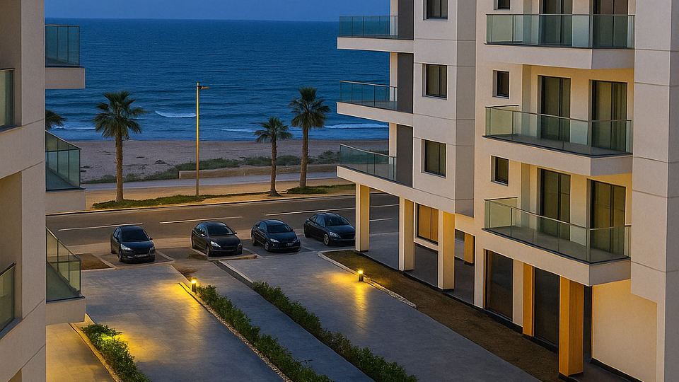 Luxurious Chalet with Ocean Views in Porto Said Resort