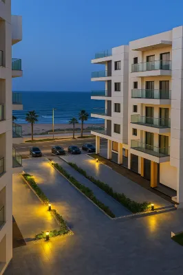 Beachfront Chalet in Porto Said Egypt  Perfect Getaw - piscina