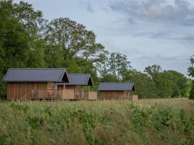 Composite Lodges with Shared Space in Drenthe Hotels near De Turfschipper