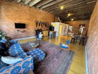Stylish loft in the heart of downtown Troy with onsite parking