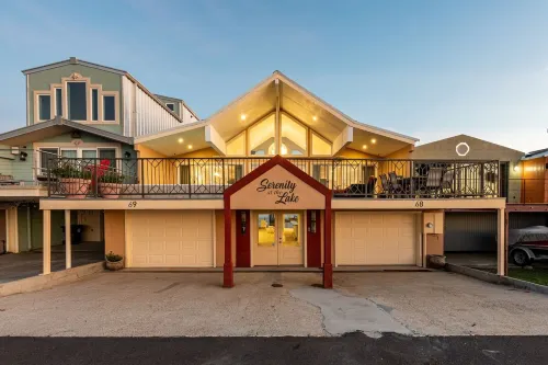 Heated Pool and Stunning Marina Views - Serene Lakefront Oasis